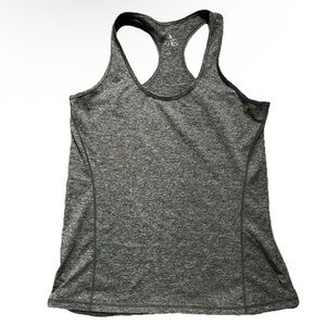 Women’s Icyzone Grey Athletic Racerback Tank Top Size Large